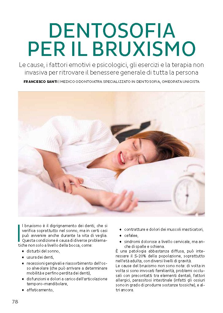 Al momento stai visualizzando Bruxismo — approccio integrato